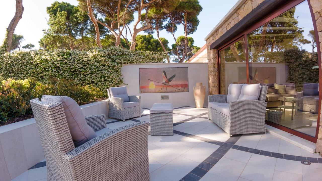Villa Fenicottero - Exclusive Private Villa With Pool Porto Pino Zewnętrze zdjęcie